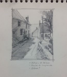 Boceto acuarela