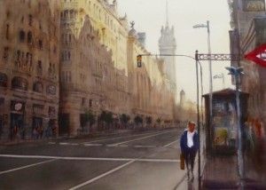 Acabo ábrela gran vía de madrugada d