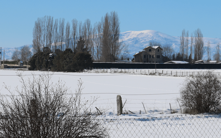 imagen nieve para acuarela