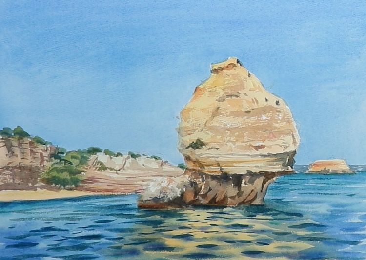 acuarela Algarve
